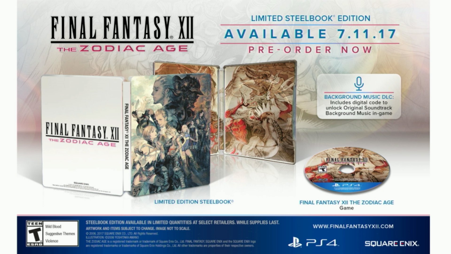Amazon outs Final Fantasy XII The Zodiac Age Limited Edition